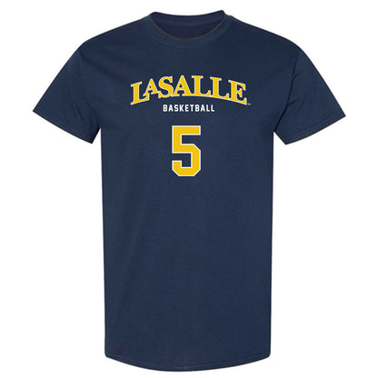 La Salle - NCAA Men's Basketball : Josiah Harris - Sports Shersey T-Shirt-0