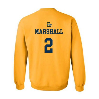 La Salle - NCAA Men's Basketball : Jaeden Marshall - Sports Shersey Crewneck Sweatshirt-1