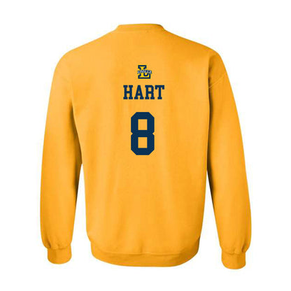 La Salle - NCAA Men's Basketball : Nas Hart - Sports Shersey Crewneck Sweatshirt-1