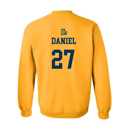 La Salle - NCAA Men's Basketball : Edwin Daniel - Sports Shersey Crewneck Sweatshirt-1