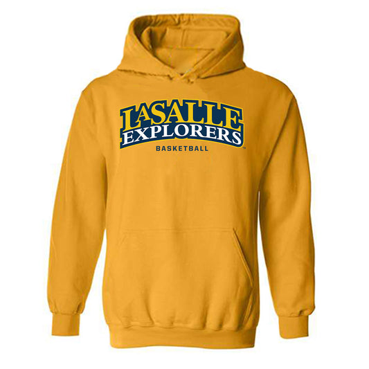 La Salle - NCAA Men's Basketball : Nas Hart - Sports Shersey Hooded Sweatshirt-0