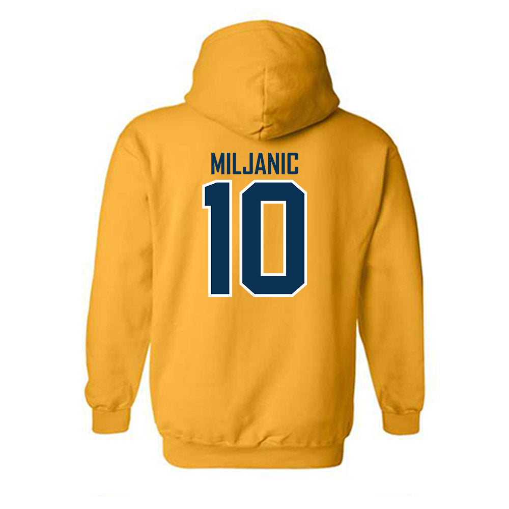 La Salle - NCAA Women's Basketball : Ivona Miljanic - Generic Shersey Hooded Sweatshirt-1