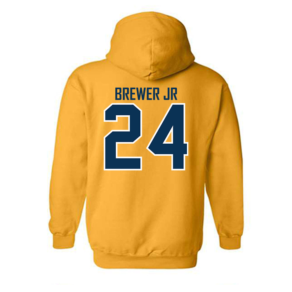 La Salle - NCAA Men's Basketball : Jerome Brewer Jr - Generic Shersey Hooded Sweatshirt-1