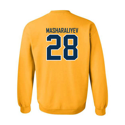 La Salle - NCAA Men's Basketball : Arlan Masharaliyev - Generic Shersey Crewneck Sweatshirt-1