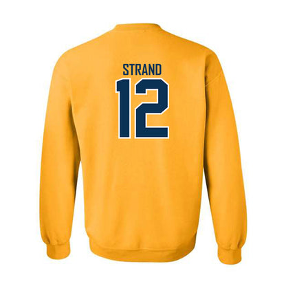 La Salle - NCAA Men's Basketball : Damon Strand - Generic Shersey Crewneck Sweatshirt-1