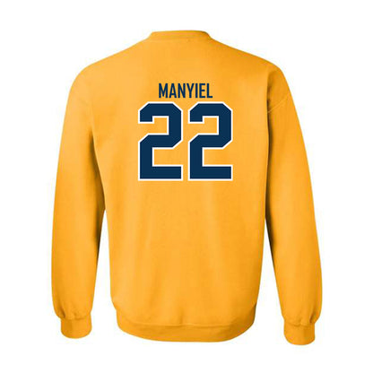La Salle - NCAA Women's Basketball : Yar Manyiel - Generic Shersey Crewneck Sweatshirt-1