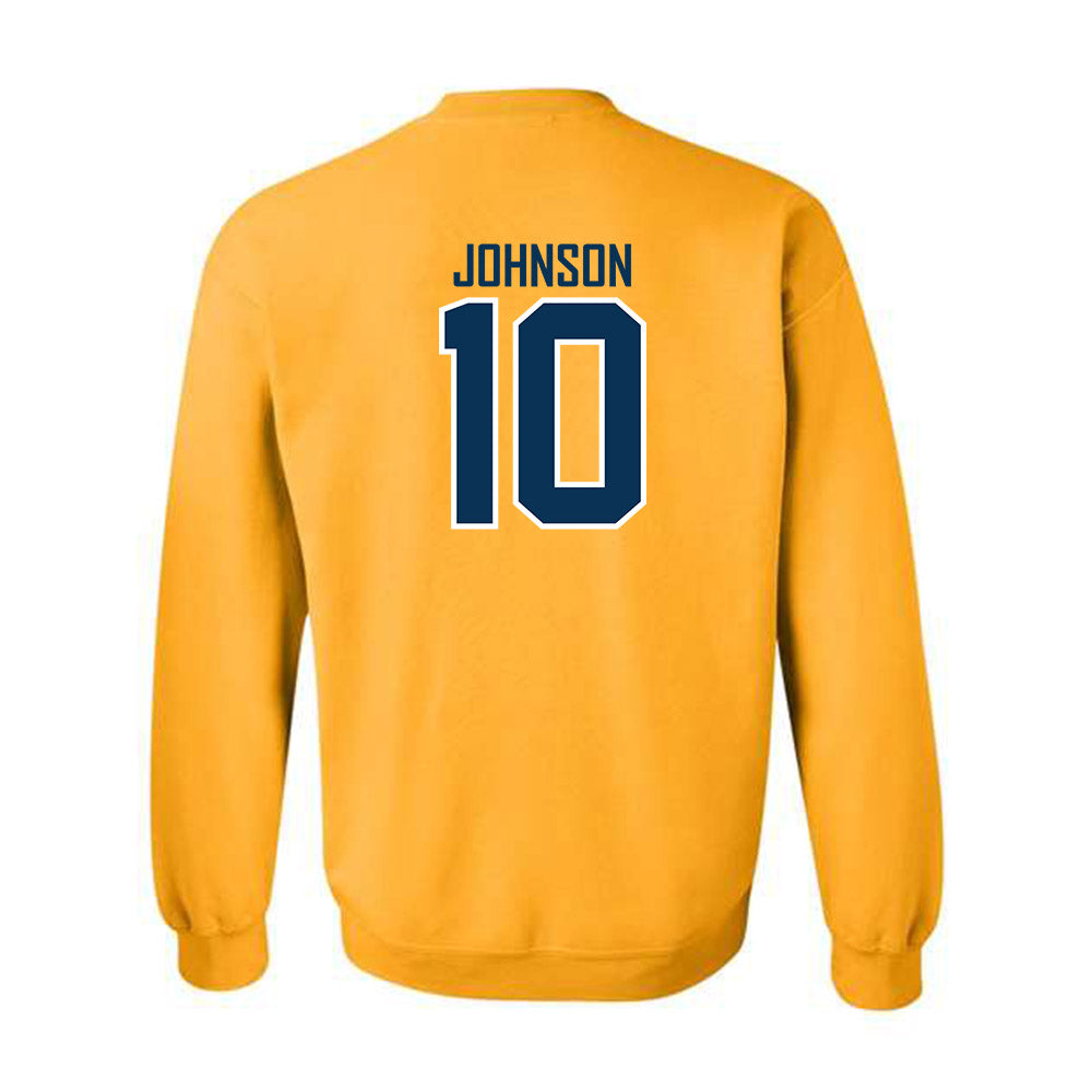La Salle - NCAA Men's Basketball : Jaden Johnson - Generic Shersey Crewneck Sweatshirt-1