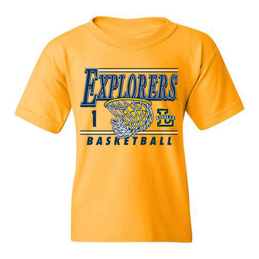 La Salle - NCAA Men's Basketball : Ashton Walker - Generic Shersey Youth T-Shirt-0