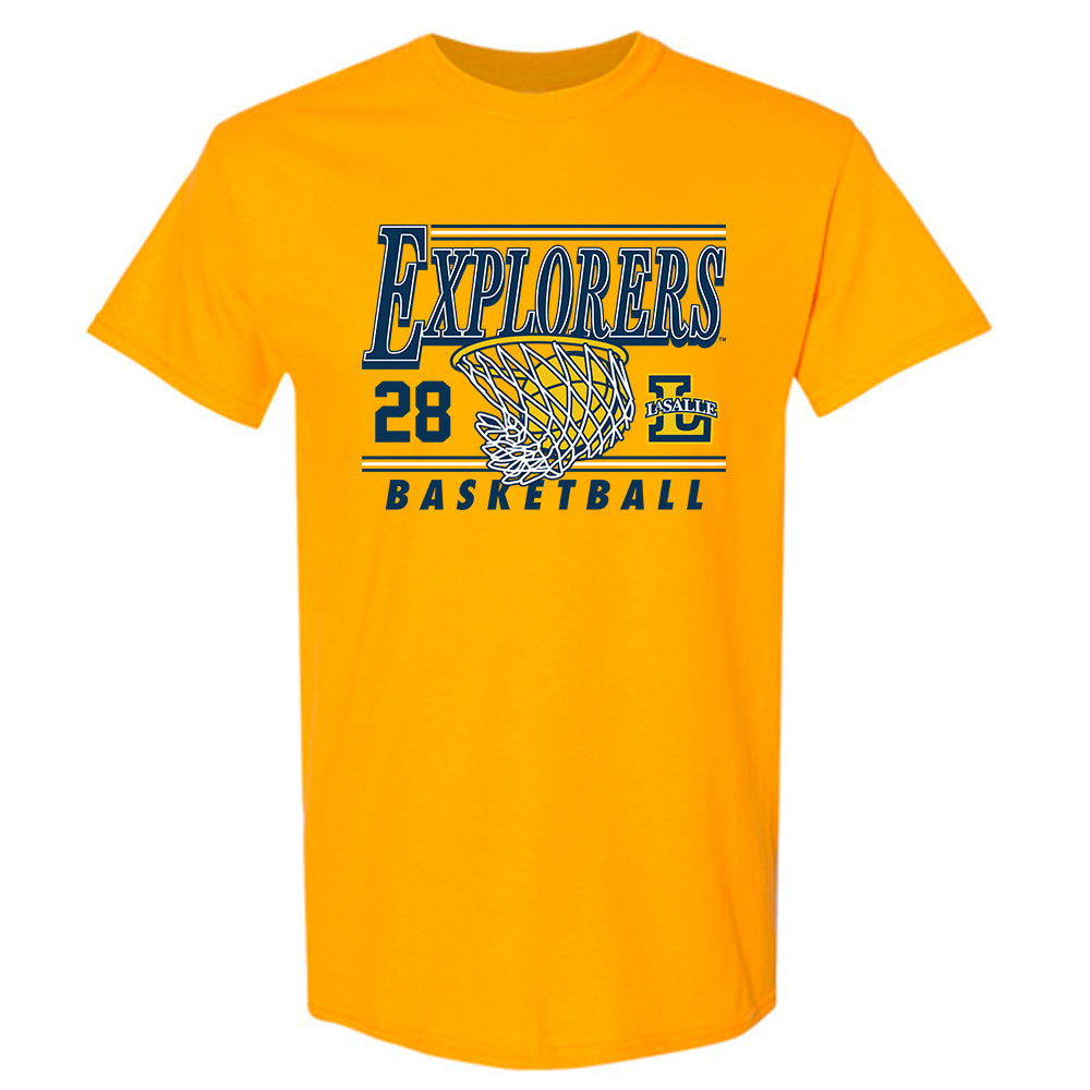 La Salle - NCAA Men's Basketball : Arlan Masharaliyev - Generic Shersey T-Shirt-0