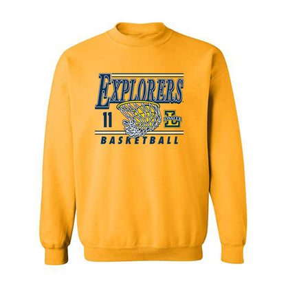 La Salle - NCAA Women's Basketball : Sania Jenkins - Generic Shersey Crewneck Sweatshirt-0