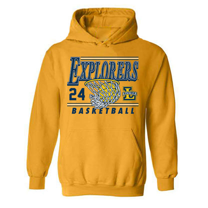 La Salle - NCAA Women's Basketball : Kiara Williams - Generic Shersey Hooded Sweatshirt-0