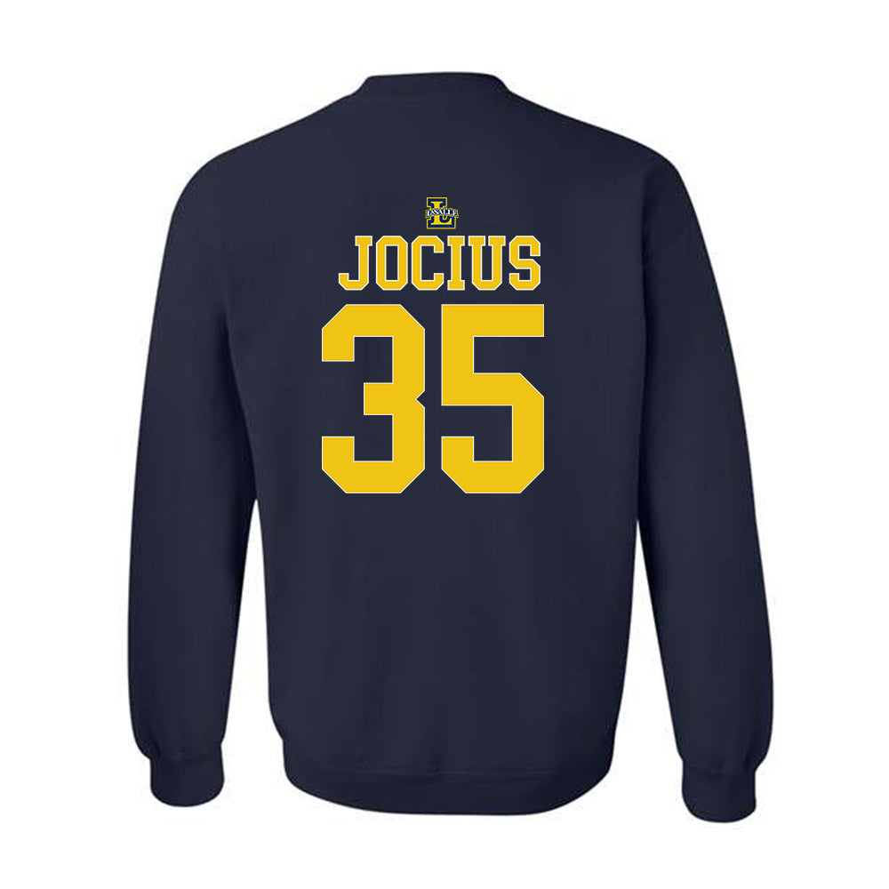 La Salle - NCAA Men's Basketball : Rokas Jocius - Crewneck Sweatshirt