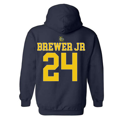 La Salle - NCAA Men's Basketball : Jerome Brewer Jr - Generic Shersey Hooded Sweatshirt-1