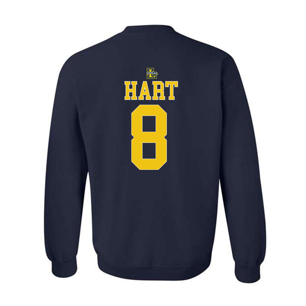 La Salle - NCAA Men's Basketball : Nas Hart - Generic Shersey Crewneck Sweatshirt-1