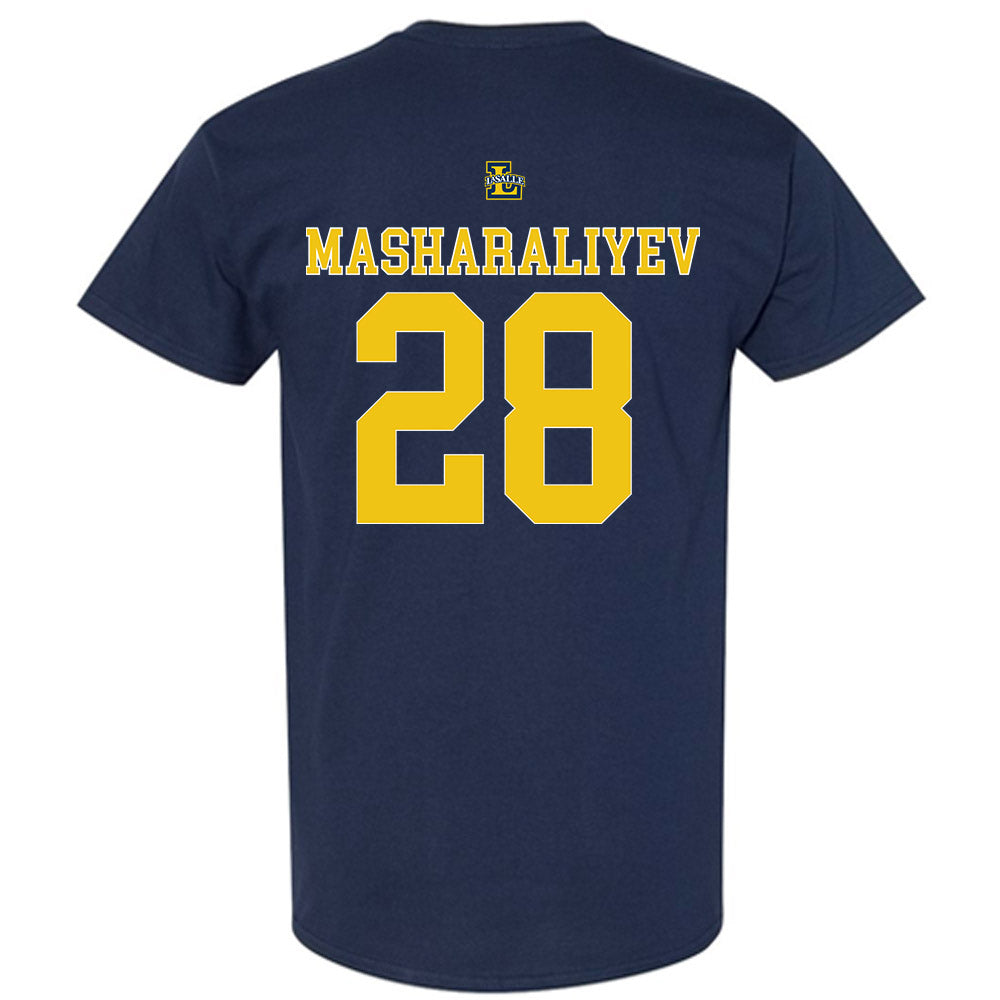 La Salle - NCAA Men's Basketball : Arlan Masharaliyev - Generic Shersey T-Shirt-1