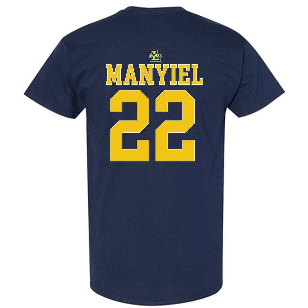 La Salle - NCAA Women's Basketball : Yar Manyiel - Generic Shersey T-Shirt-1
