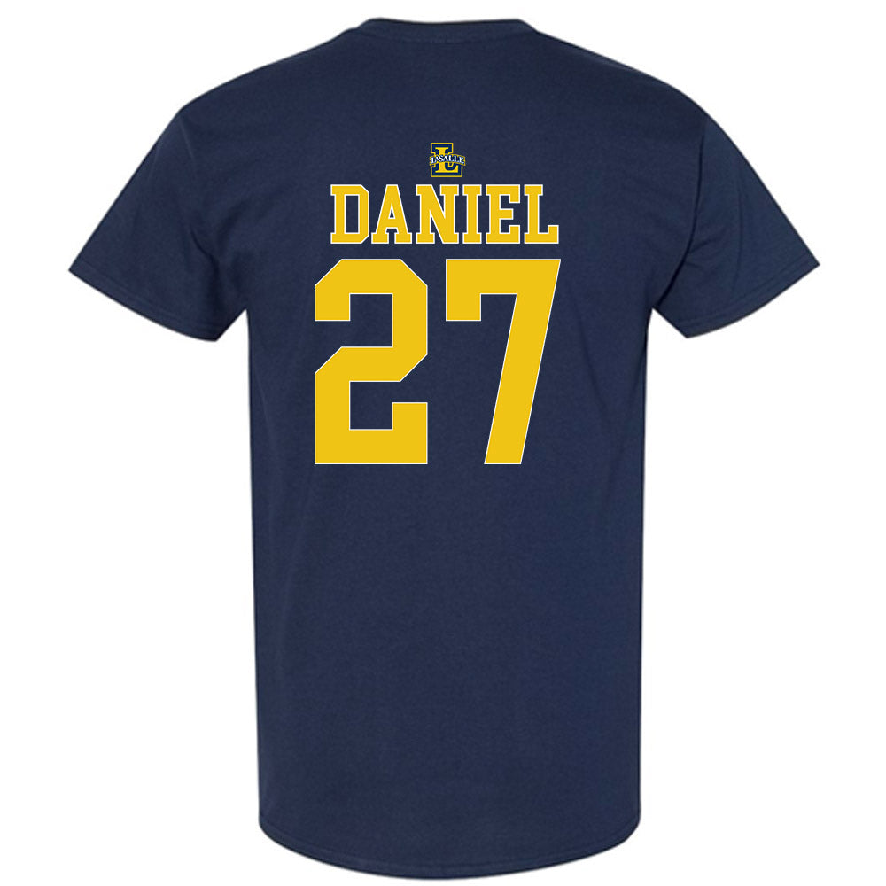 La Salle - NCAA Men's Basketball : Edwin Daniel - Generic Shersey T-Shirt-1