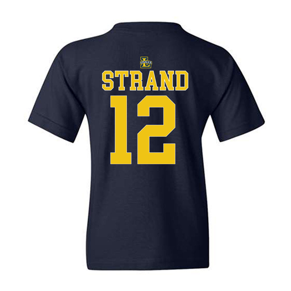 La Salle - NCAA Men's Basketball : Damon Strand - Generic Shersey Youth T-Shirt-1