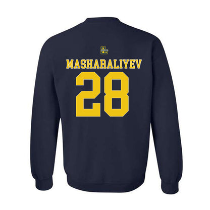 La Salle - NCAA Men's Basketball : Arlan Masharaliyev - Generic Shersey Crewneck Sweatshirt-1