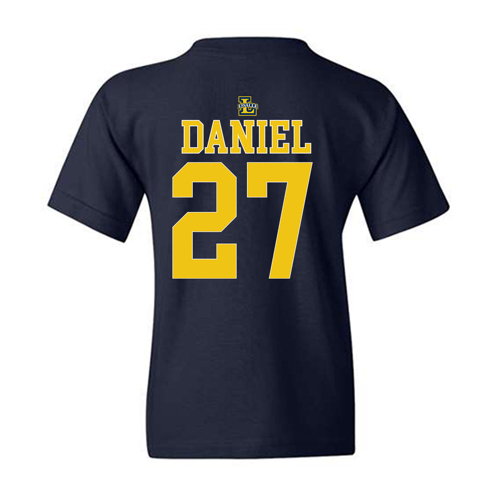 La Salle - NCAA Men's Basketball : Edwin Daniel - Generic Shersey Youth T-Shirt-1