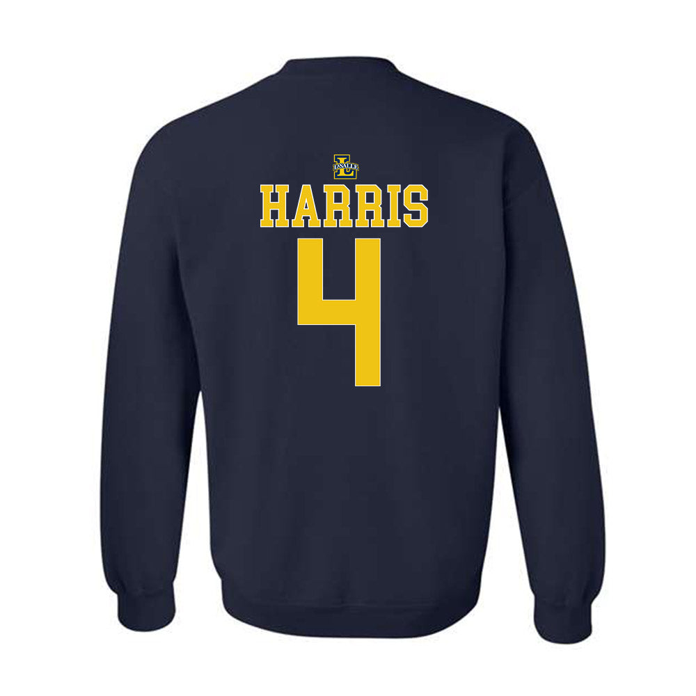 La Salle - NCAA Men's Basketball : Truth Harris - Generic Shersey Crewneck Sweatshirt-1