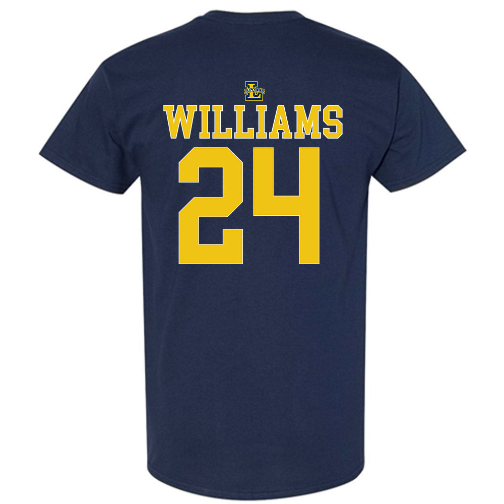 La Salle - NCAA Women's Basketball : Kiara Williams - Generic Shersey T-Shirt-1