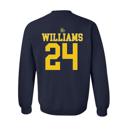 La Salle - NCAA Women's Basketball : Kiara Williams - Generic Shersey Crewneck Sweatshirt-1