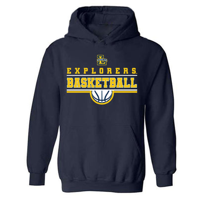 La Salle - NCAA Men's Basketball : Jaeden Marshall - Generic Shersey Hooded Sweatshirt-0