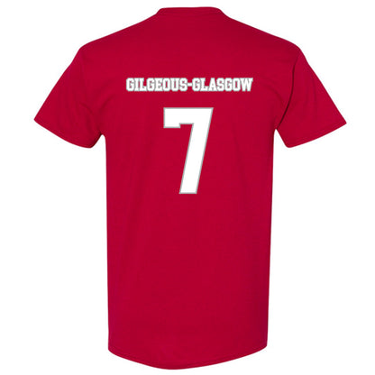 Troy - NCAA Men's Basketball : Javier Gilgeous-Glasgow - Shersey T-Shirt-1