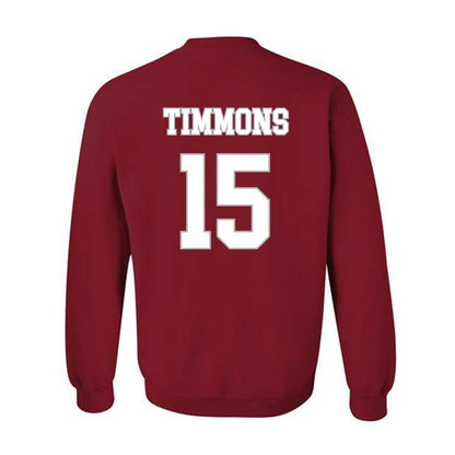 Troy - NCAA Women's Basketball : Jasmine Timmons - Shersey Crewneck Sweatshirt-1