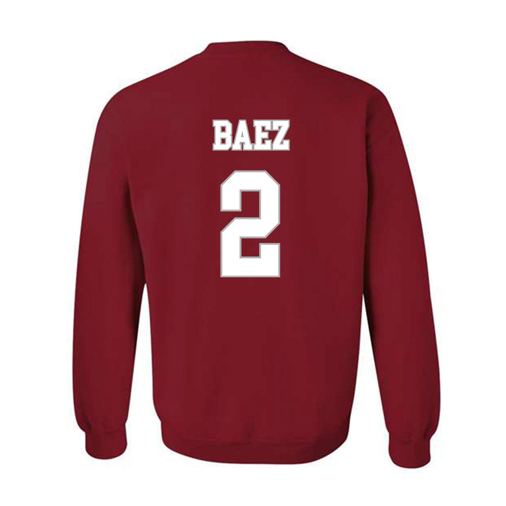 Troy - NCAA Women's Basketball : Ashley Baez - Shersey Crewneck Sweatshirt-1