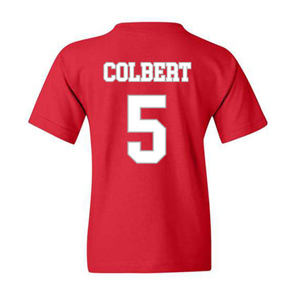 Troy - NCAA Men's Basketball : Javen Colbert - Shersey Youth T-Shirt-1