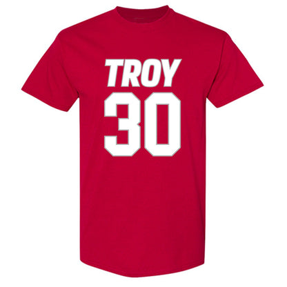 Troy - NCAA Men's Basketball : Hikaru Awata - Shersey T-Shirt-0