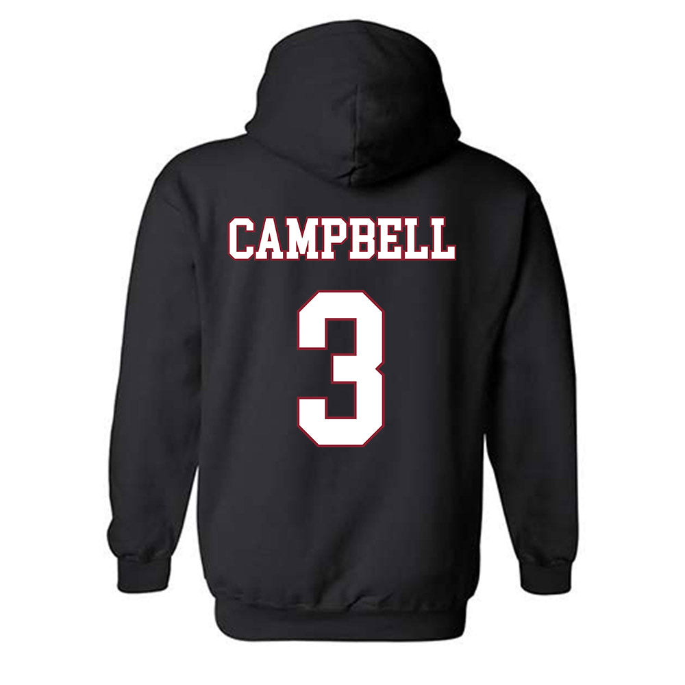 Troy - NCAA Men's Basketball : Cooper Campbell - Hooded Sweatshirt-1