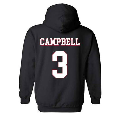 Troy - NCAA Men's Basketball : Cooper Campbell - Hooded Sweatshirt-1