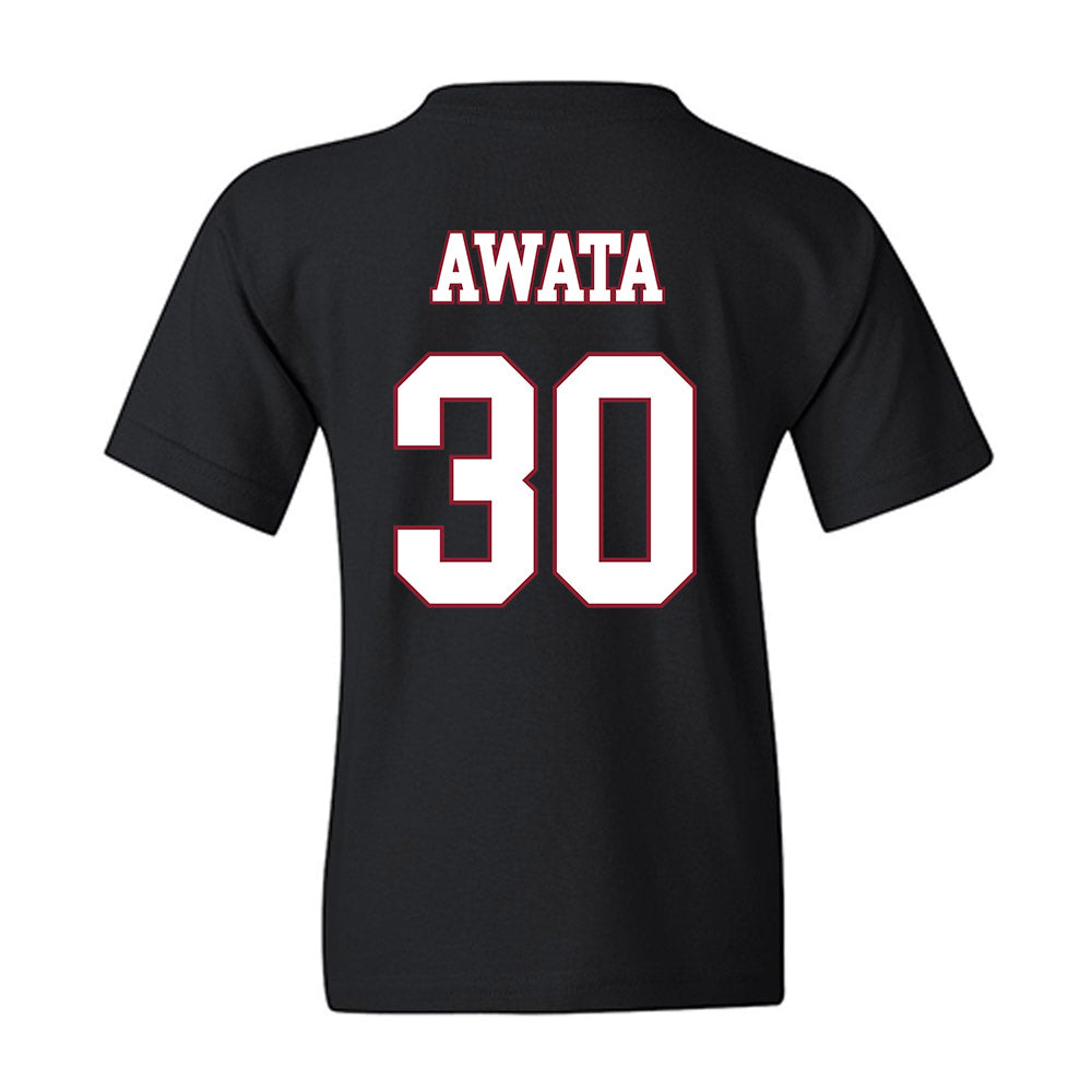 Troy - NCAA Men's Basketball : Hikaru Awata - Youth T-Shirt-1