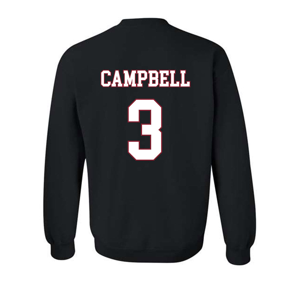 Troy - NCAA Men's Basketball : Cooper Campbell - Crewneck Sweatshirt-1