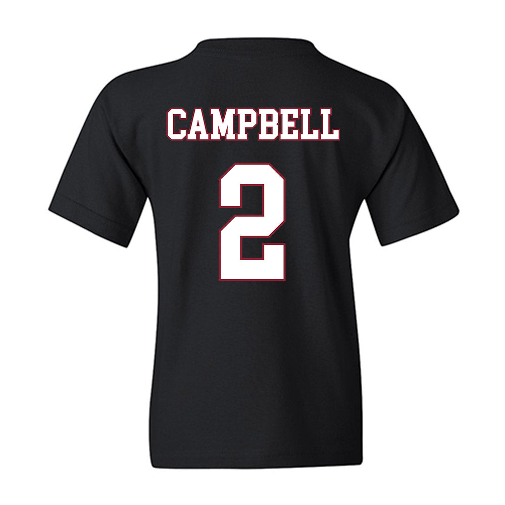 Troy - NCAA Men's Basketball : Cobi Campbell - Youth T-Shirt-1