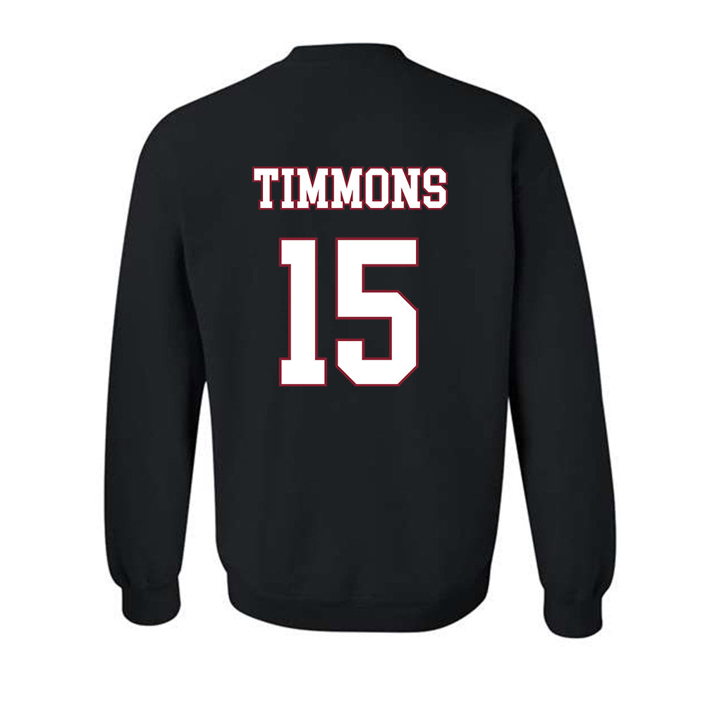 Troy - NCAA Women's Basketball : Jasmine Timmons - Crewneck Sweatshirt-1