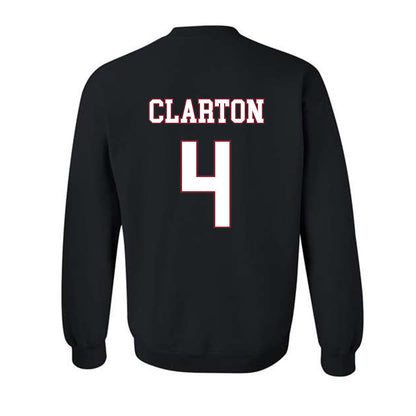 Troy - NCAA Men's Basketball : Emmanuel Clarton - Crewneck Sweatshirt-1