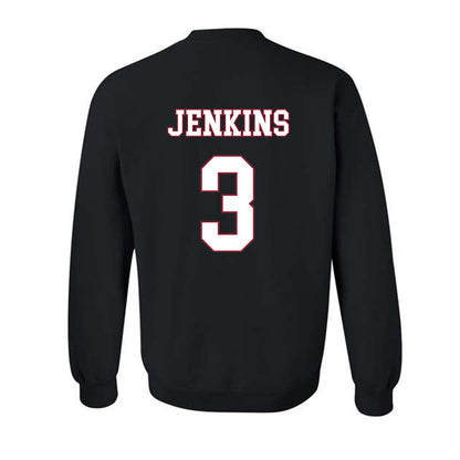 Troy - NCAA Women's Basketball : Emani Jenkins - Crewneck Sweatshirt-1