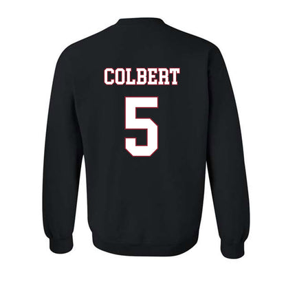 Troy - NCAA Men's Basketball : Javen Colbert - Crewneck Sweatshirt-1
