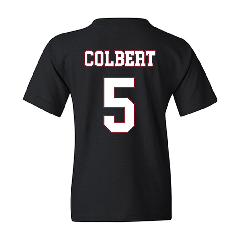 Troy - NCAA Men's Basketball : Javen Colbert - Youth T-Shirt-1