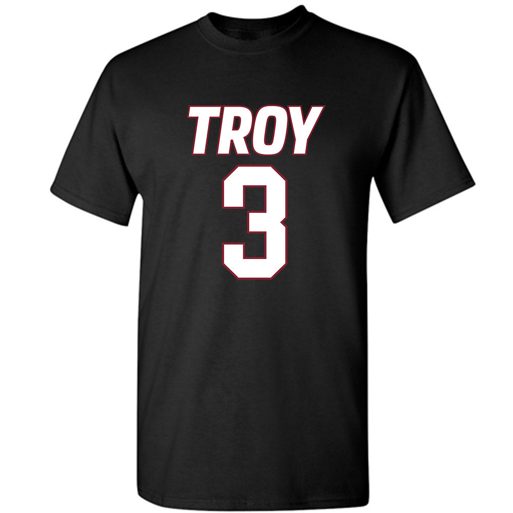 Troy - NCAA Women's Basketball : Emani Jenkins - T-Shirt-0