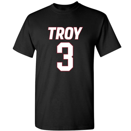 Troy - NCAA Women's Basketball : Emani Jenkins - T-Shirt-0