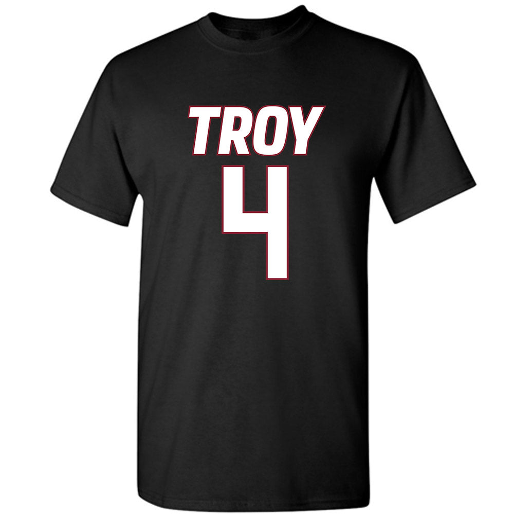 Troy - NCAA Men's Basketball : Emmanuel Clarton - T-Shirt-0