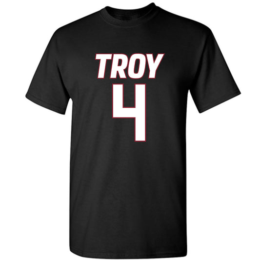 Troy - NCAA Men's Basketball : Emmanuel Clarton - T-Shirt-0