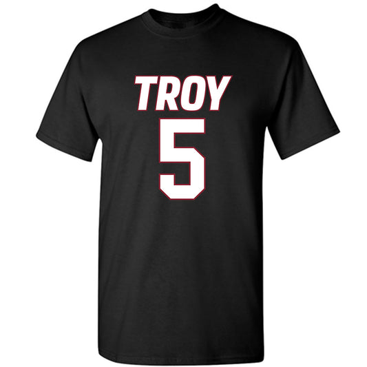 Troy - NCAA Women's Basketball : Xaviera Dyer - T-Shirt-0