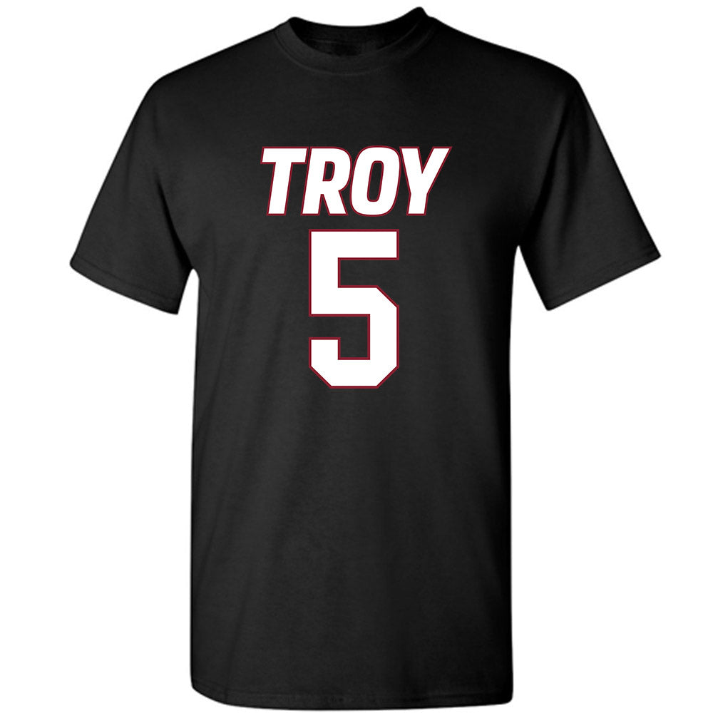 Troy - NCAA Men's Basketball : Javen Colbert - T-Shirt-0