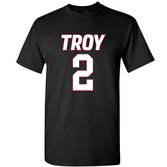 Troy - NCAA Men's Basketball : Cobi Campbell - T-Shirt-0